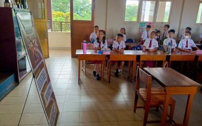 Banner Anti Bullyng di Ruang Kelas
